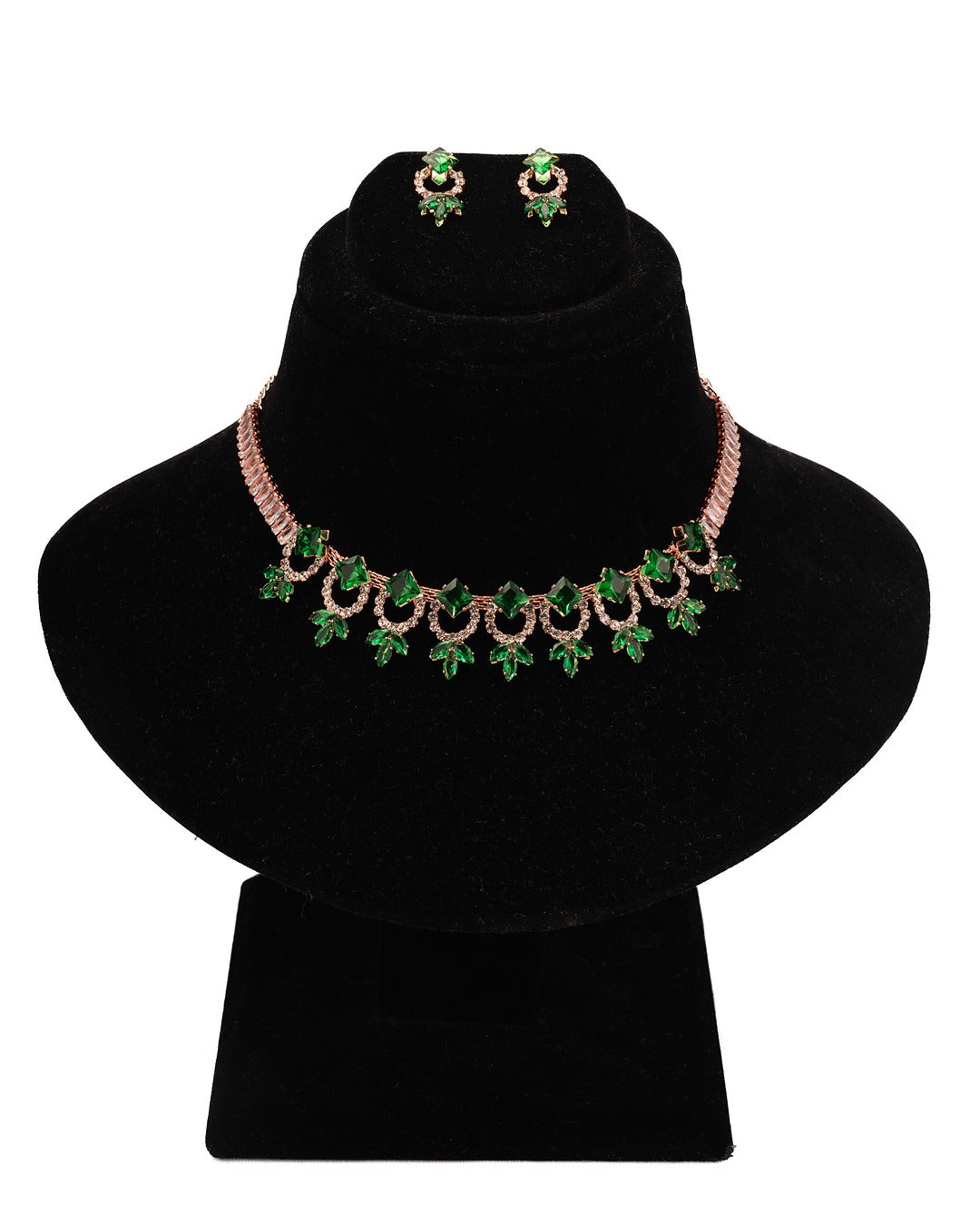 Rose Royalty Designer Necklace Set - Where Grace Meets Glamour