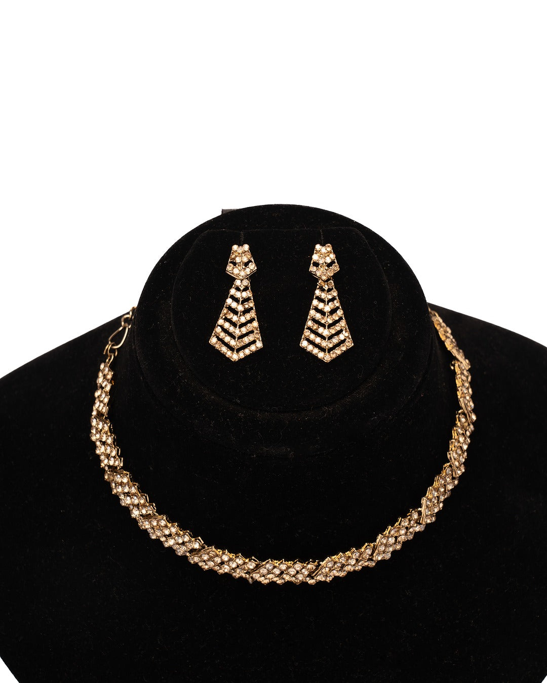Golden Blossom Necklace Set - Grace in Every Petal, Glow in Every Look