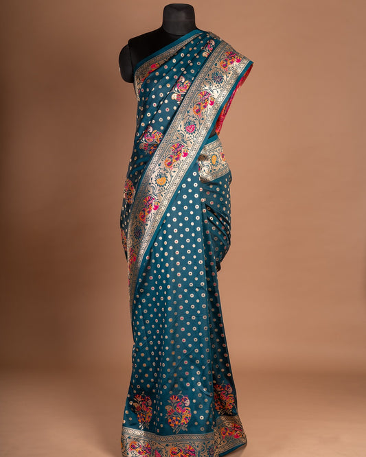 Midnight Meena Elegance That Speaks Without Words - A Regal Blend of Art and Tradition