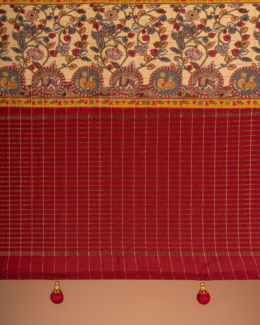 Classic Mustard Banarasi Saree - A burst of sunshine woven with tradition
