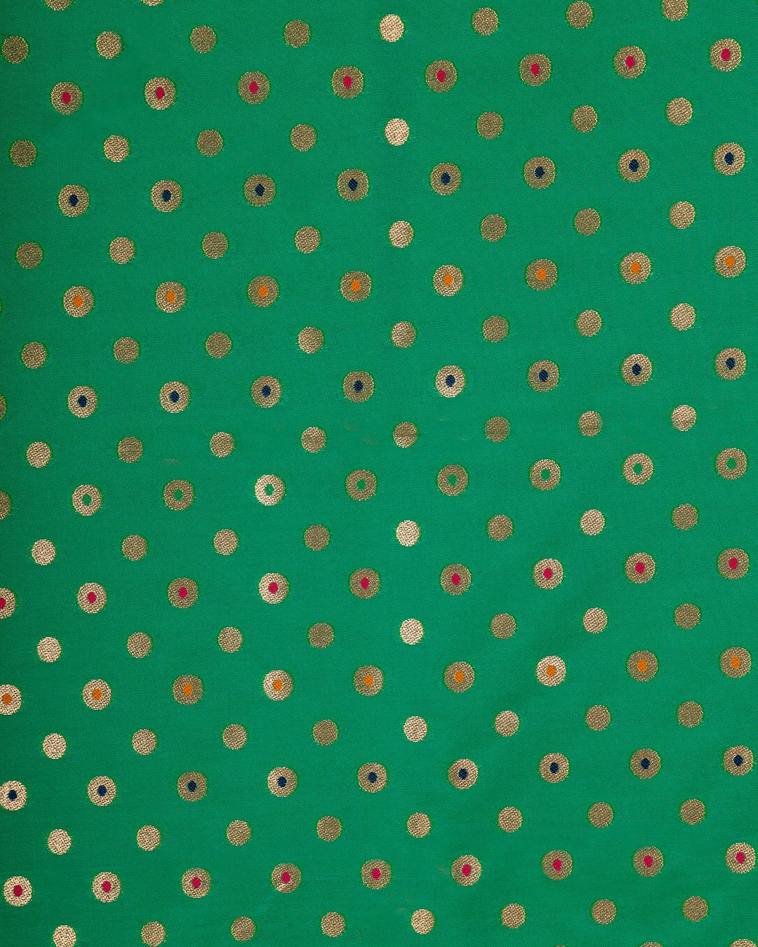 Meher-E-Peela Symphony in Green and Gold - Crafted Elegance That Whispers Royalty