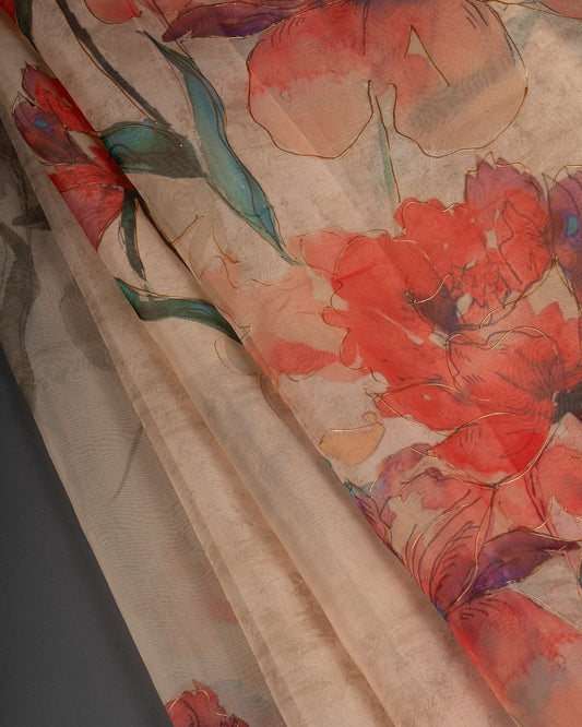 Sunset Blooms in Soft Silhouettes - Let Your Look Blossom in Every Hue