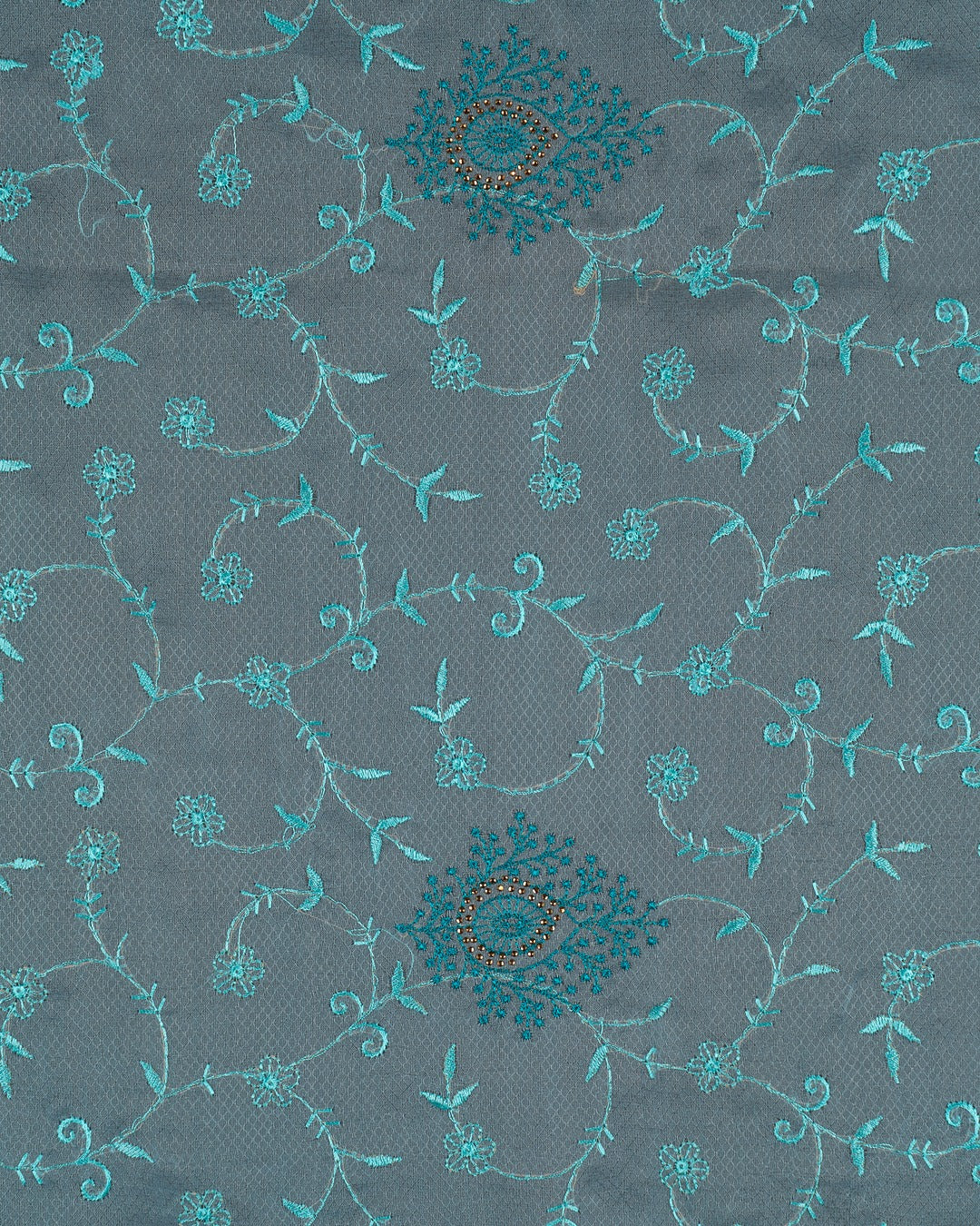 Subtle Sparkle, Pure Sophistication - When Elegance Wears a Shade of Sky