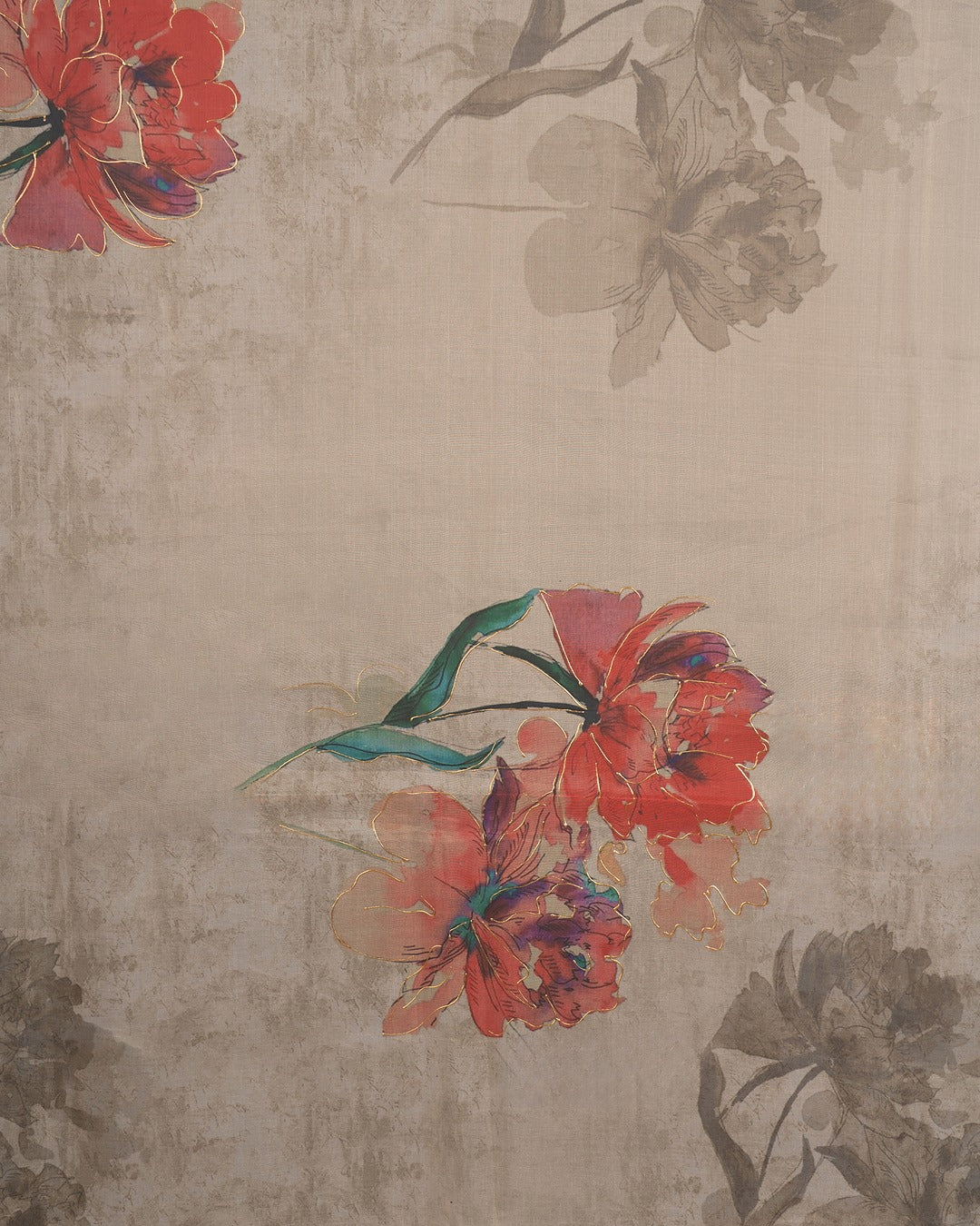 Sunset Blooms in Soft Silhouettes - Let Your Look Blossom in Every Hue