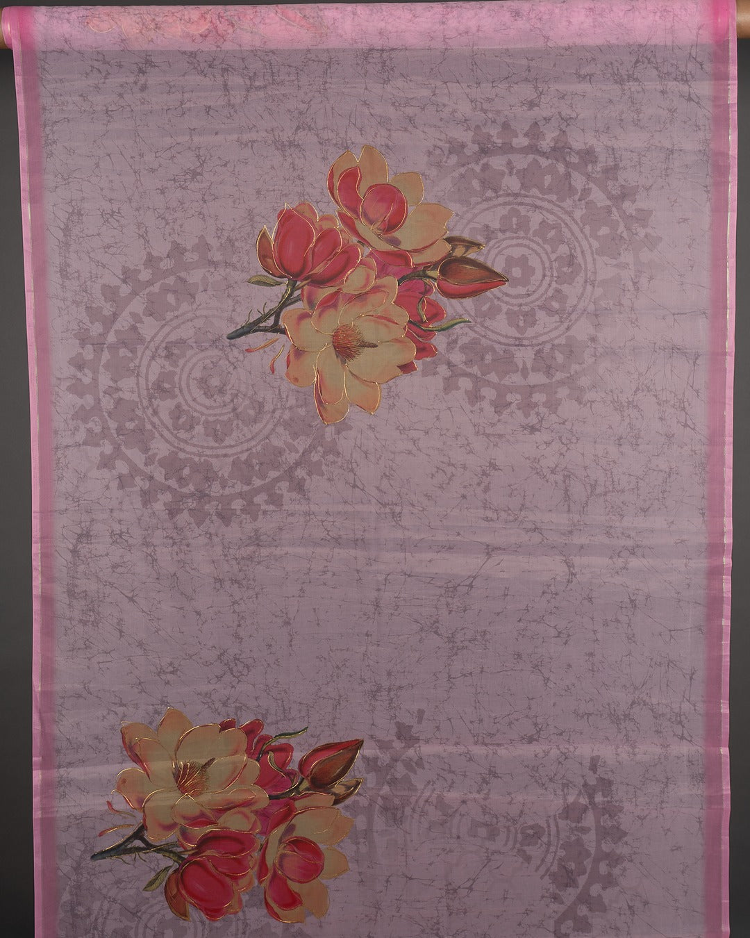 Petals in Pastel, Grace in Every Fold - Bloom Boldly in Blush & Sunshine