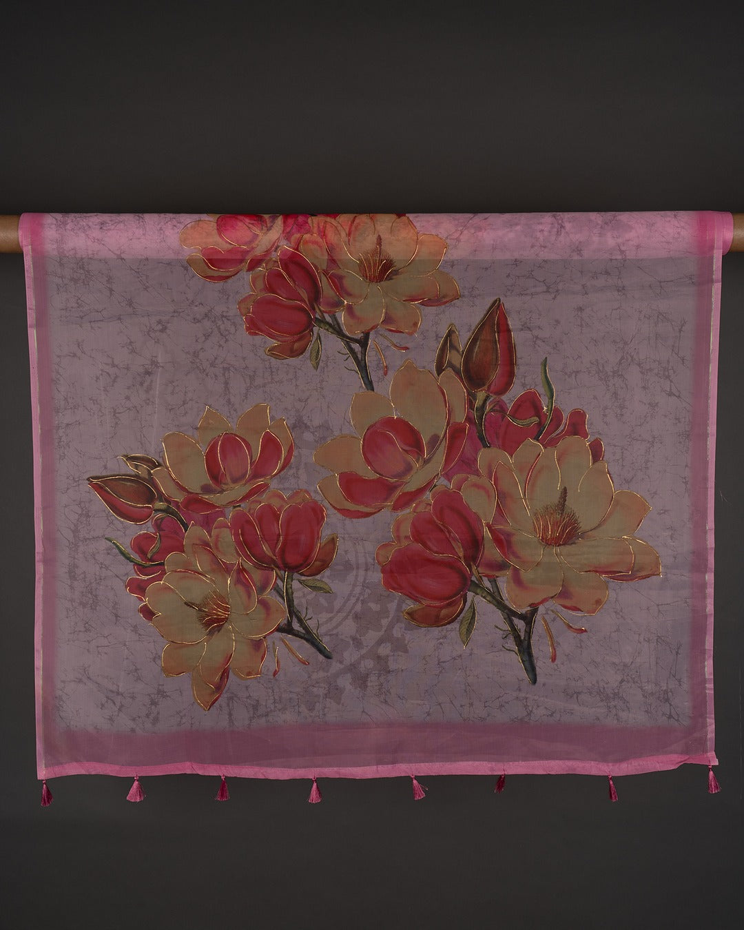 Petals in Pastel, Grace in Every Fold - Bloom Boldly in Blush & Sunshine