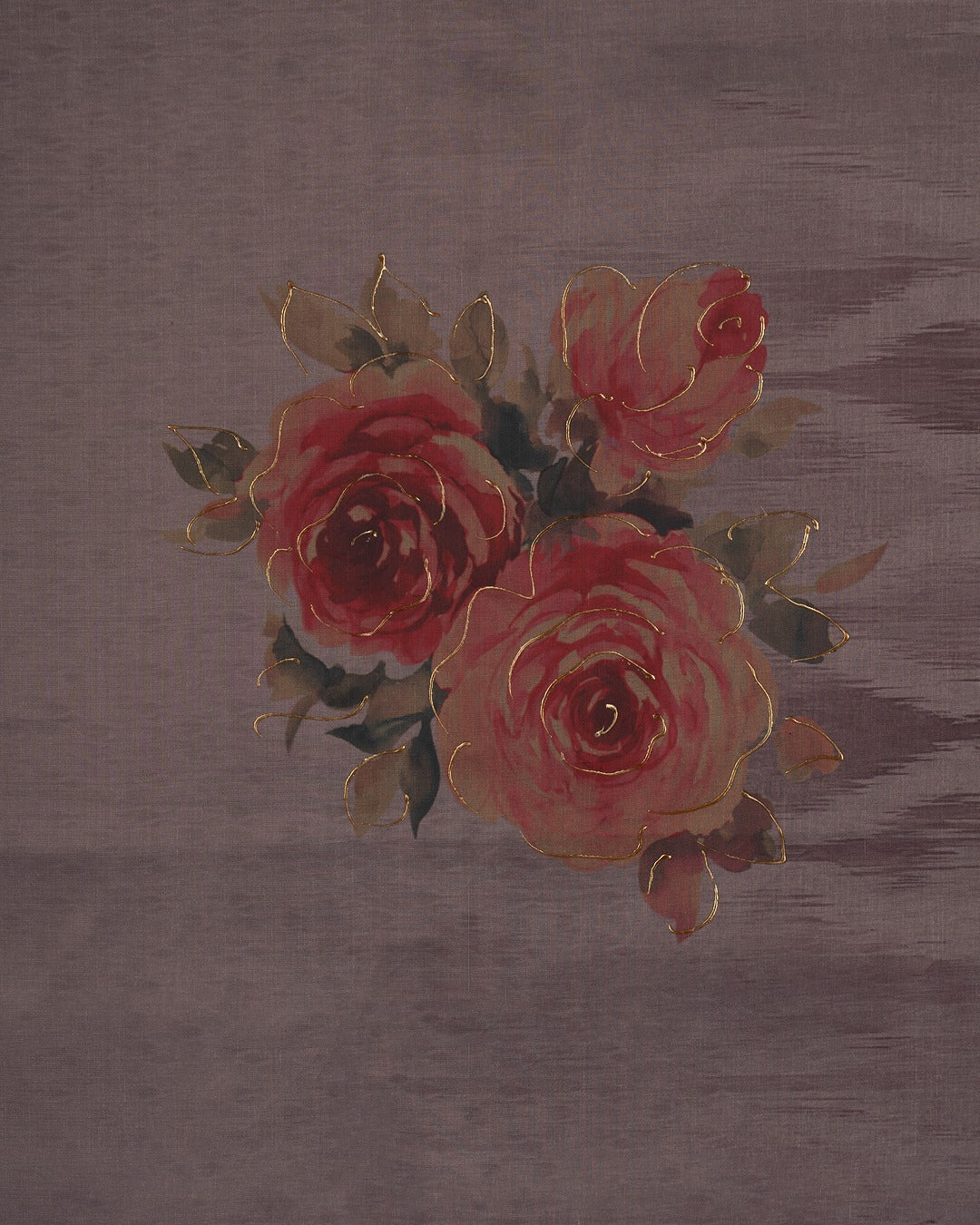 Bloom with Grace, Drape with Delight - A Canvas of Florals on Sheer Elegance