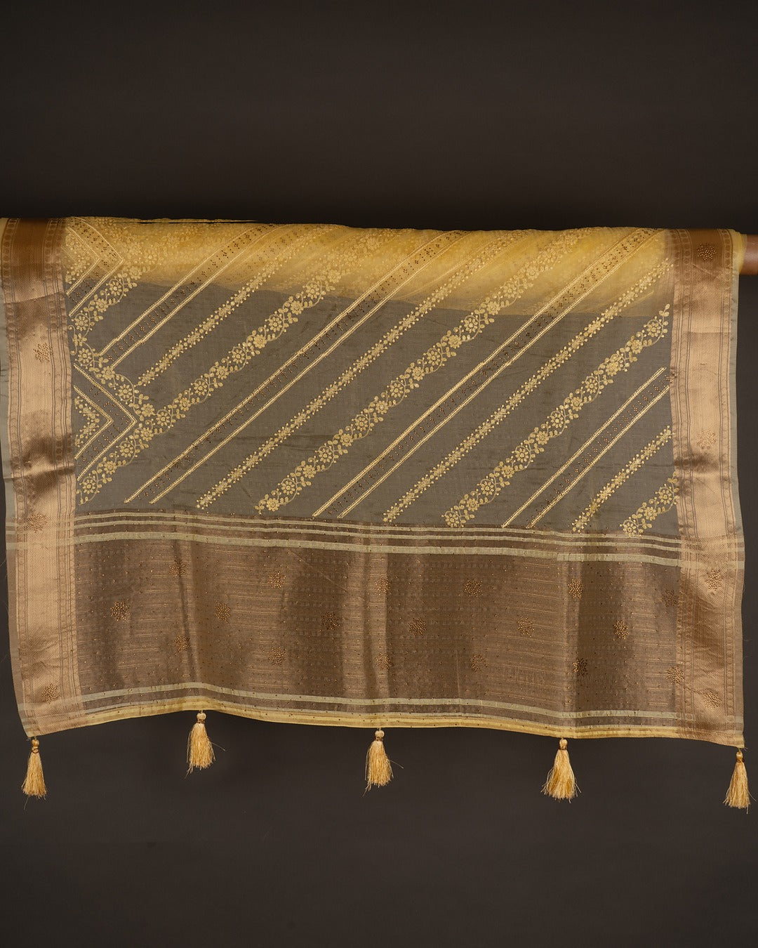 Drape the Glow of Grace - Classic Gold, Modern Charm