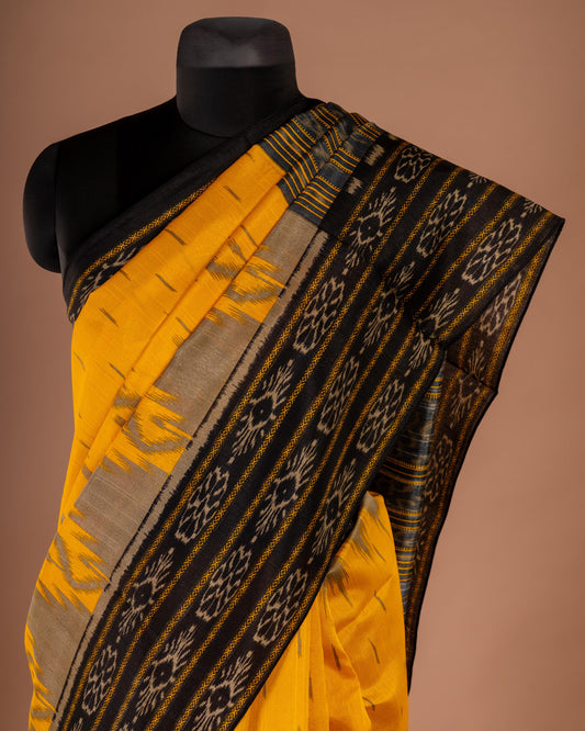 Golden Hues, Bold Moods - A Saree That Glows