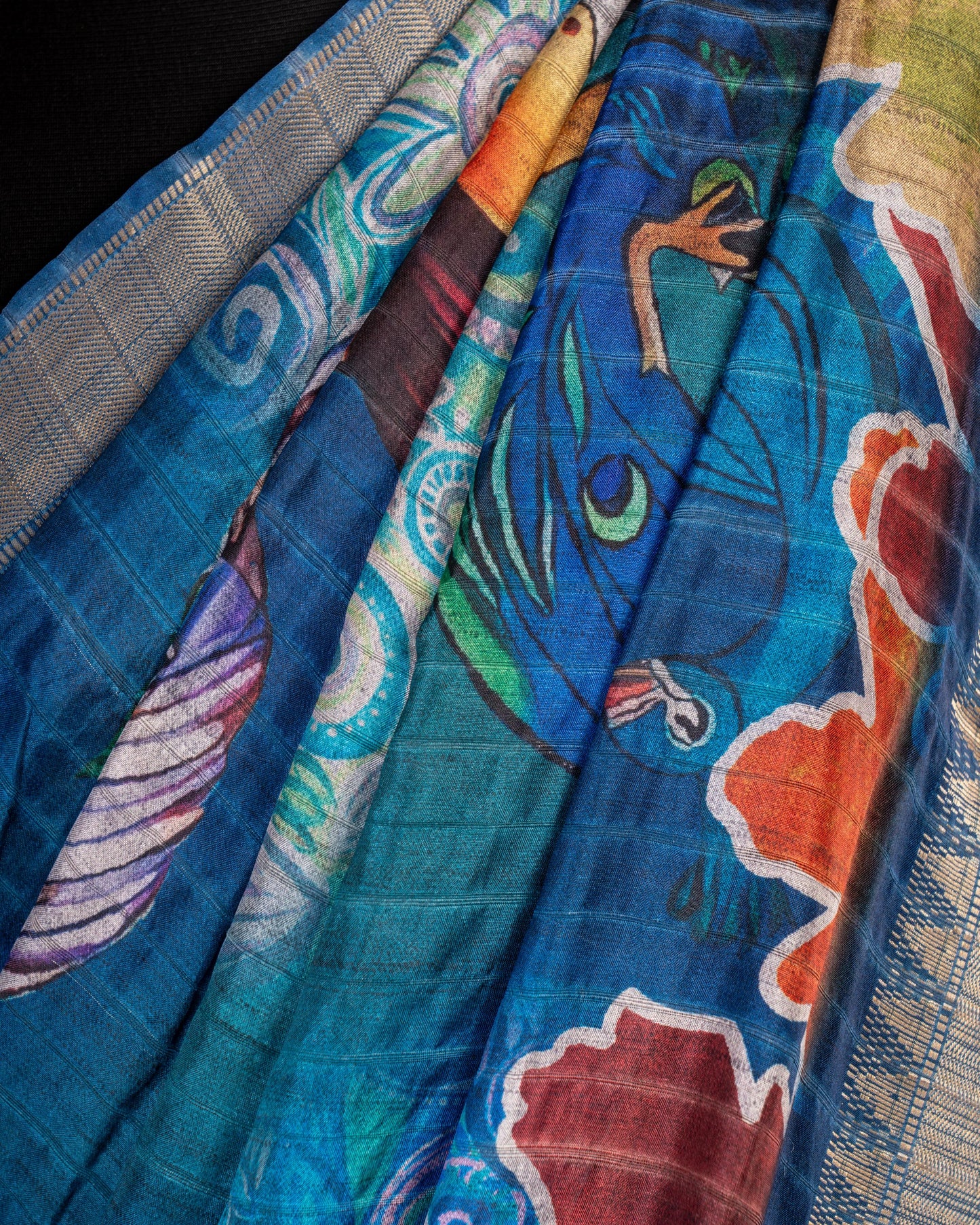 When Color Dances, Let the Necklace Sing - A Canvas of Blue, A Celebration of Style
