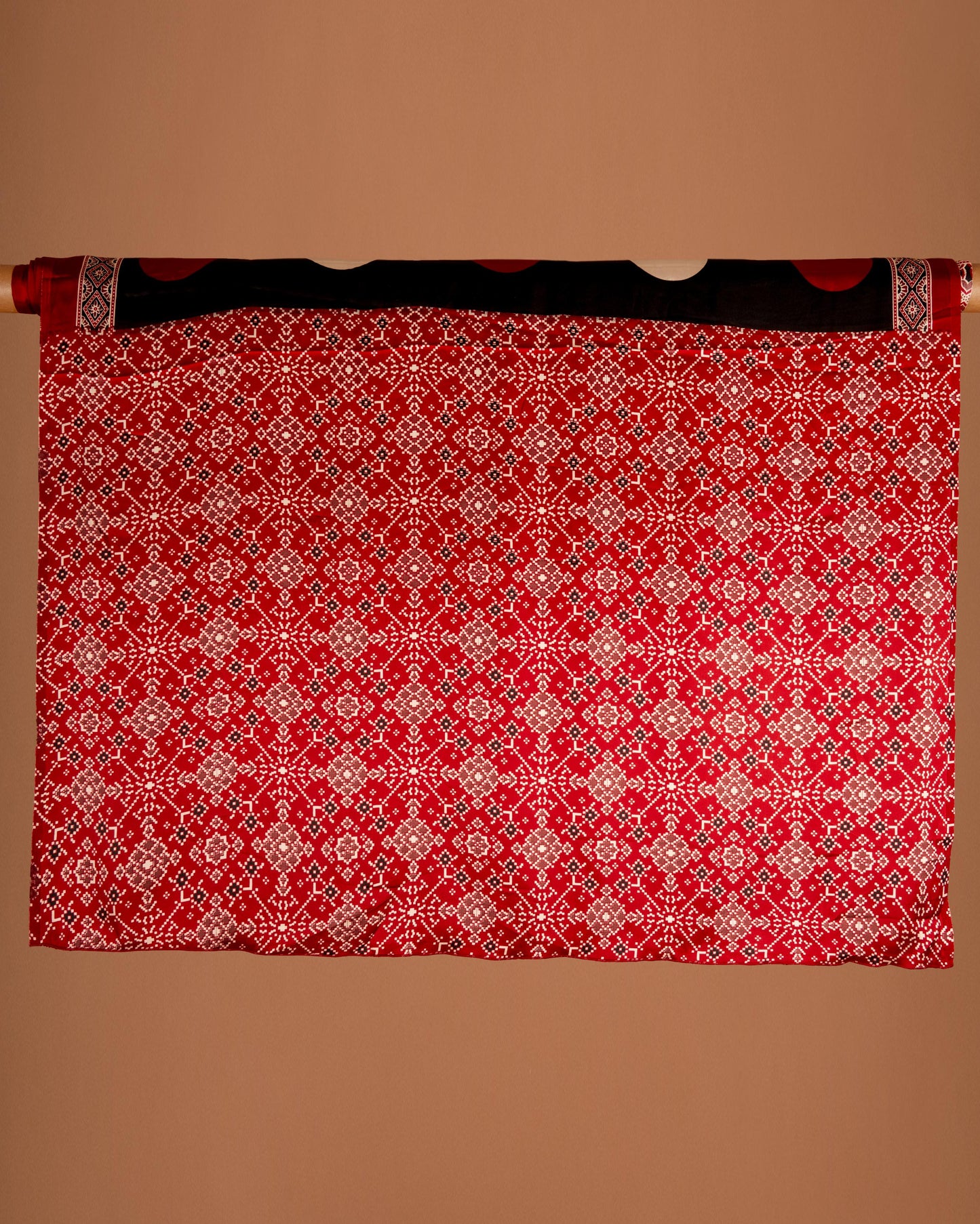 Bold Geometry, Timeless Grace - The Saree That Speaks in Patterns and Poetry
