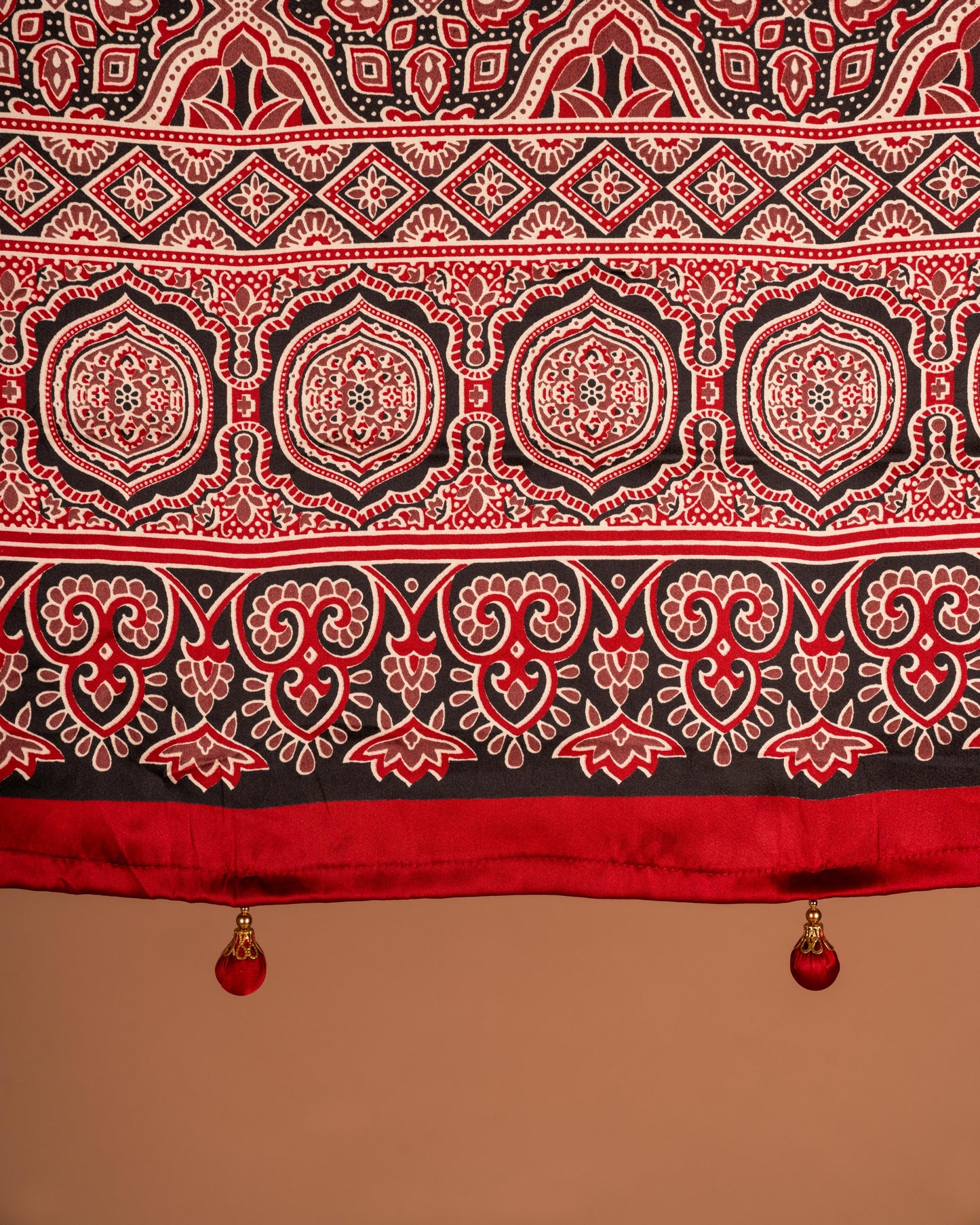 Bold Geometry, Timeless Grace - The Saree That Speaks in Patterns and Poetry