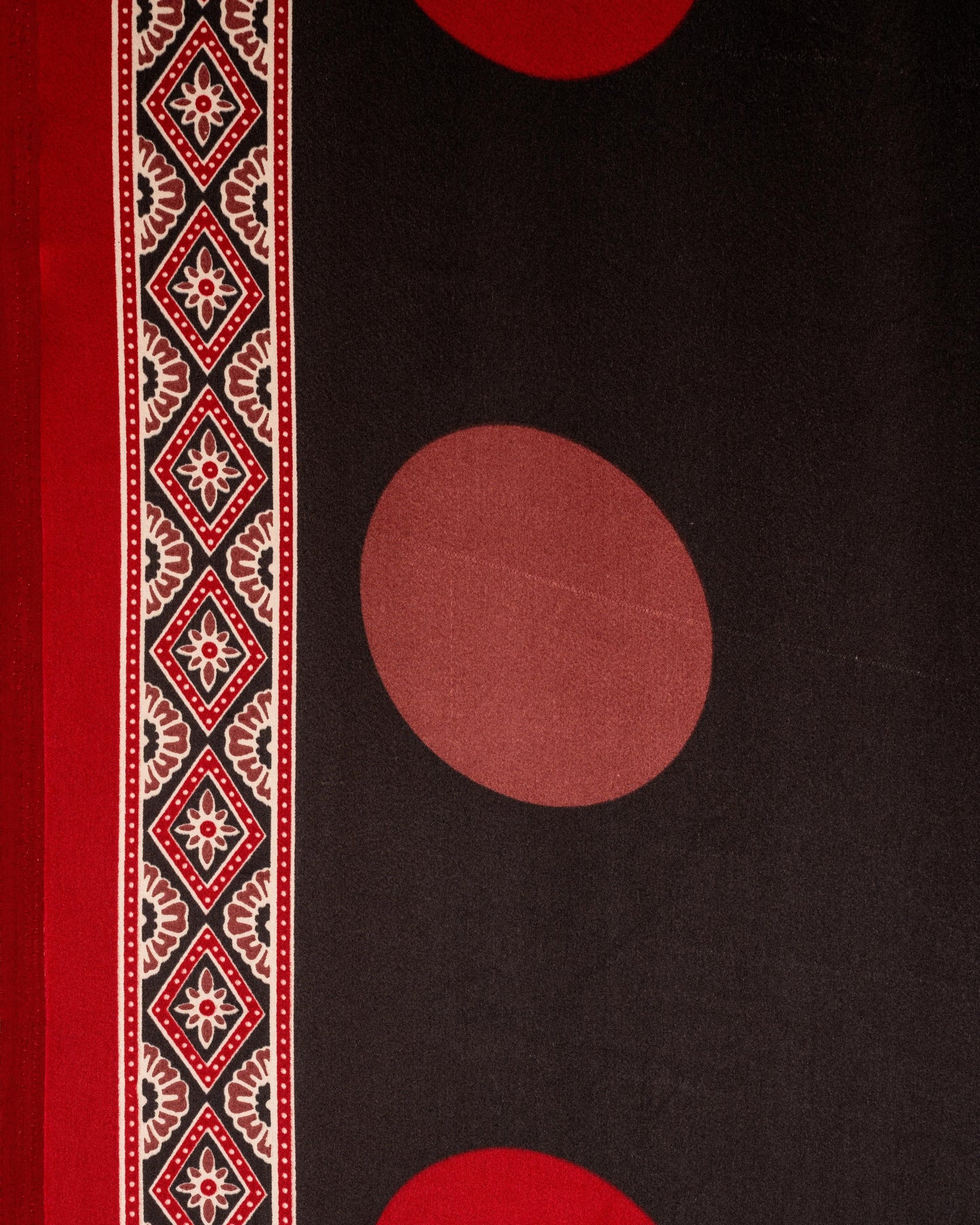 Bold Geometry, Timeless Grace - The Saree That Speaks in Patterns and Poetry