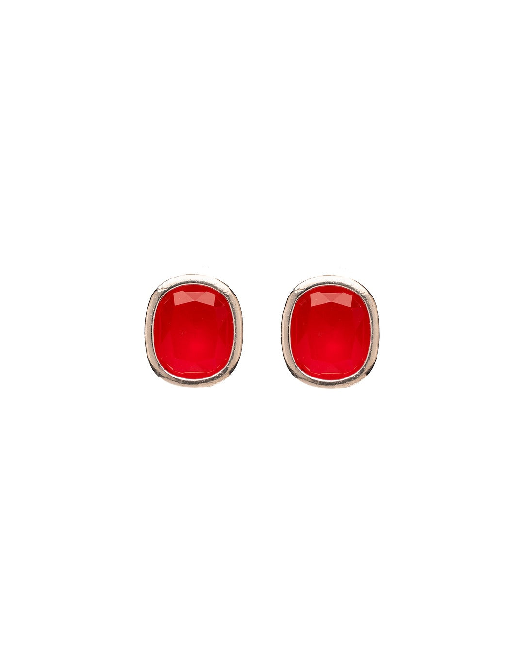Rose Mood: Cushion-Cut Blush Studs