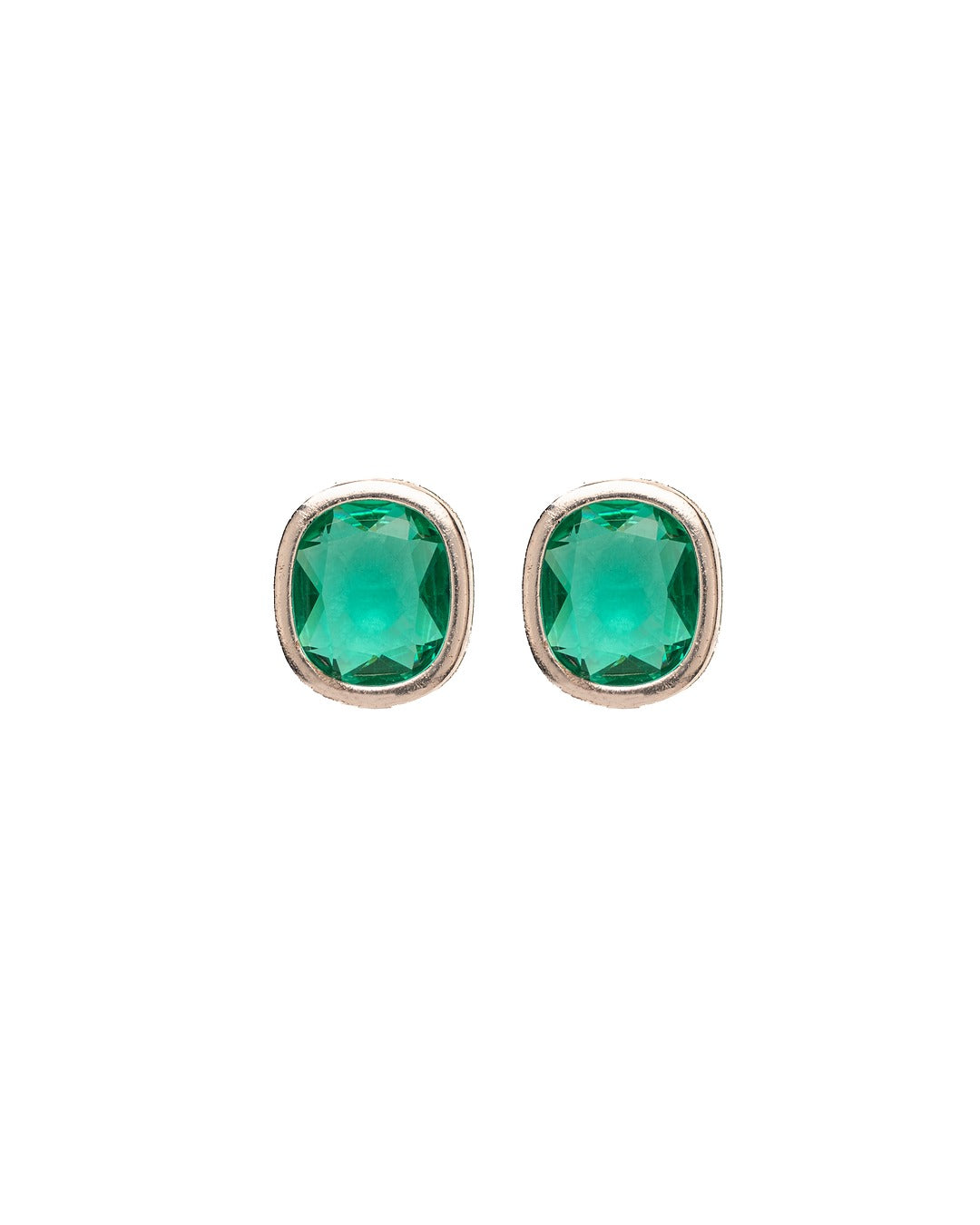 Rose Mood: Cushion-Cut Blush Studs