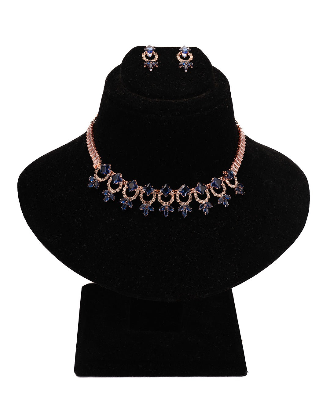 Rose Royalty Designer Necklace Set - Where Grace Meets Glamour
