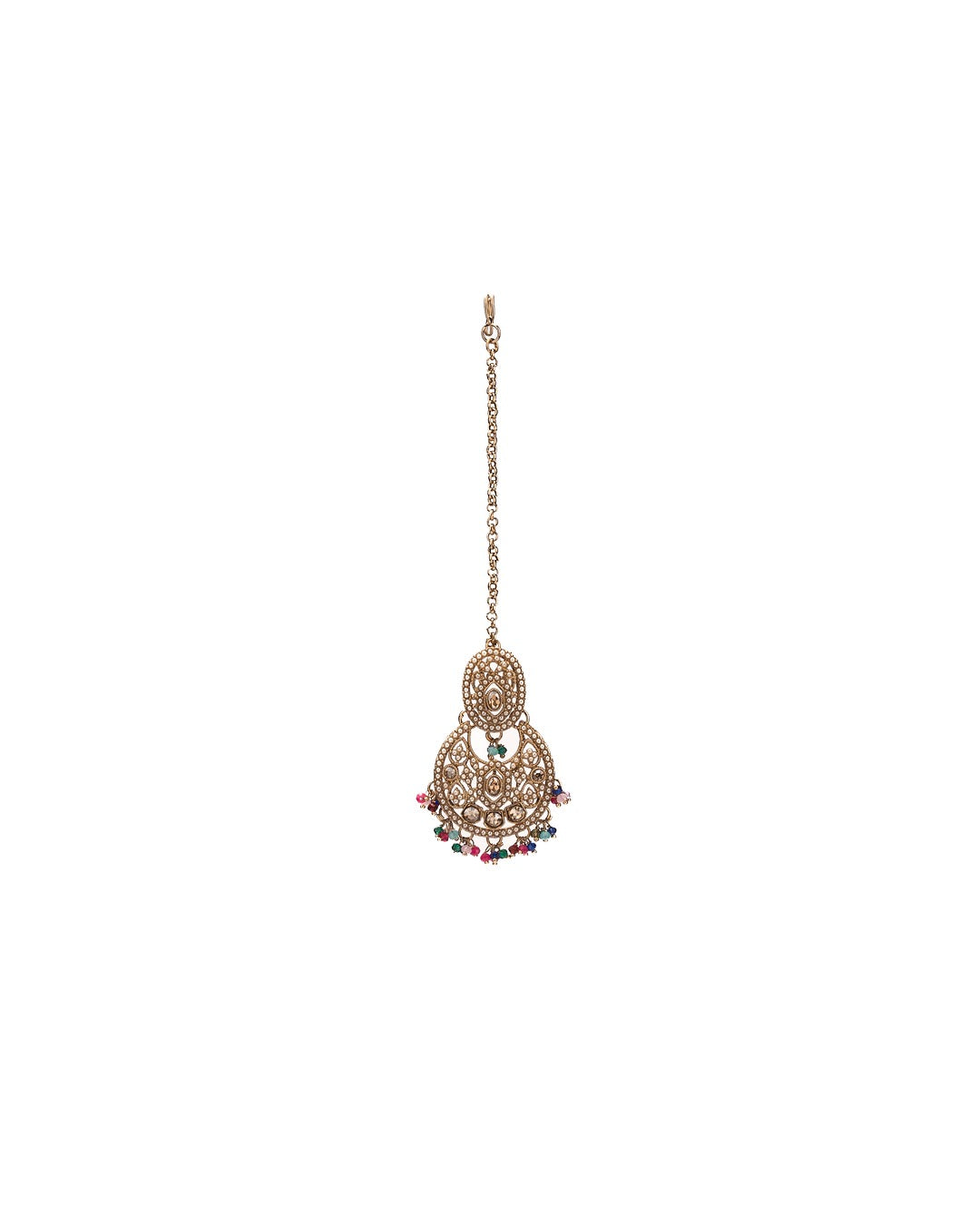 Royal Cascade Kundan Necklace Set - Where Heritage Meets Grandeur