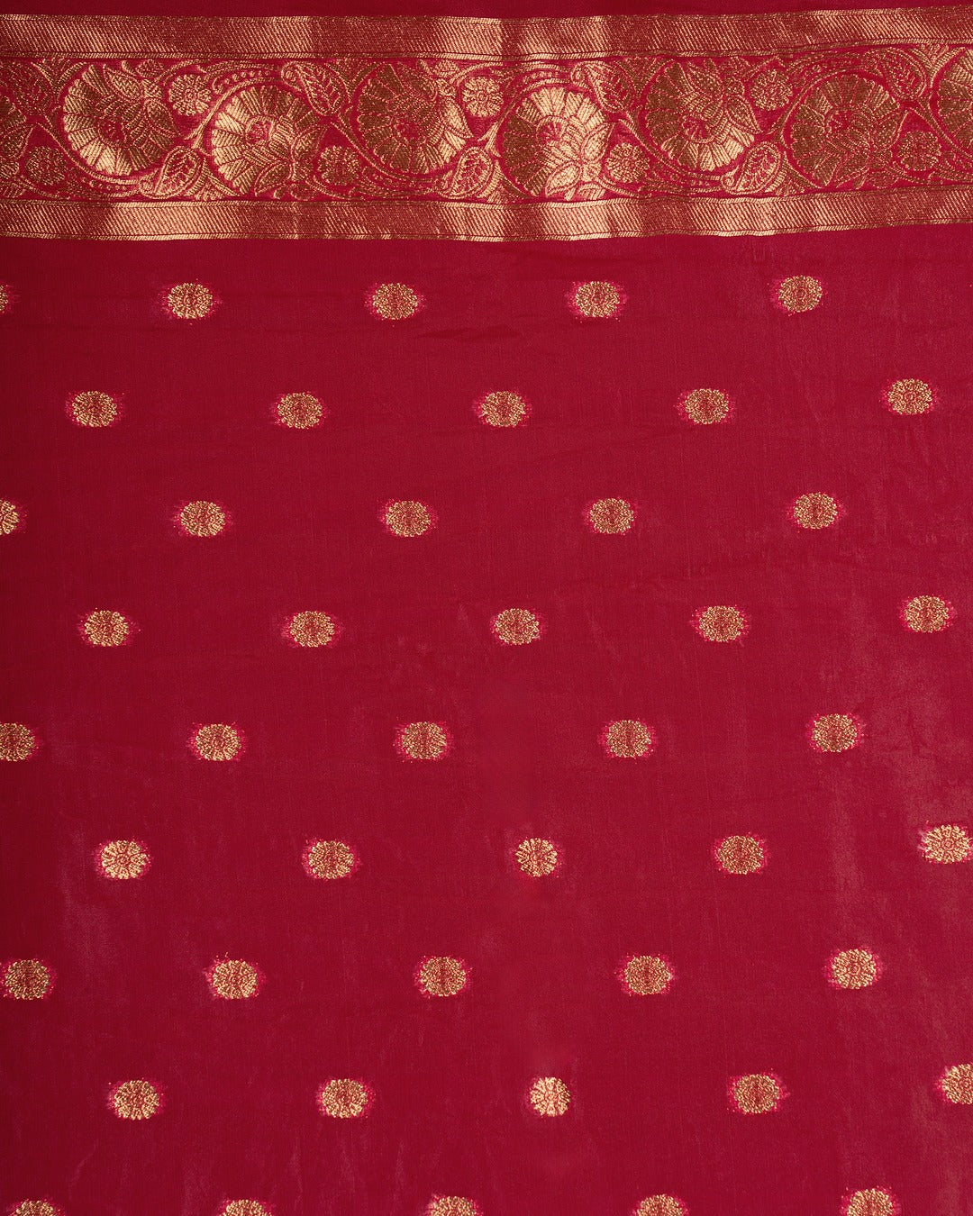 Rani Pink Soft Katan Silk Saree with Jangla Jaal & Royal Elephant Motifs - A Drape That Echoes Royal Celebrations