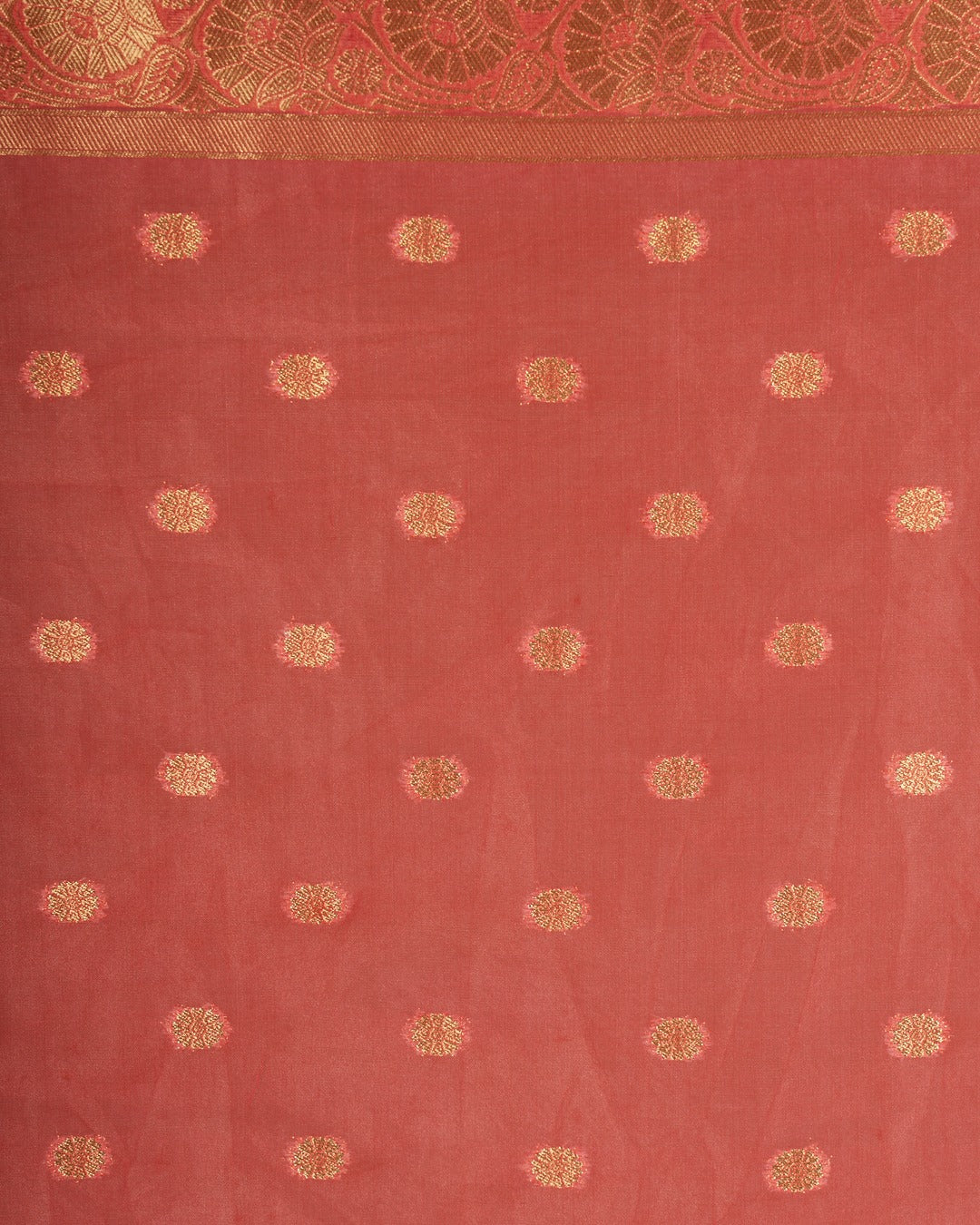 Pink Banarasi Silk Saree with Majestic Elephant Motifs - Whispers of Royalty in Pink