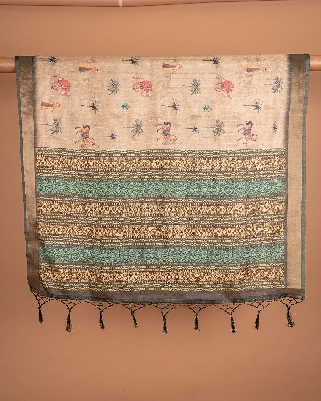 Whispers of Ivory: Grace in Every Thread - Where Timeless Simplicity Meets Modern Artistry