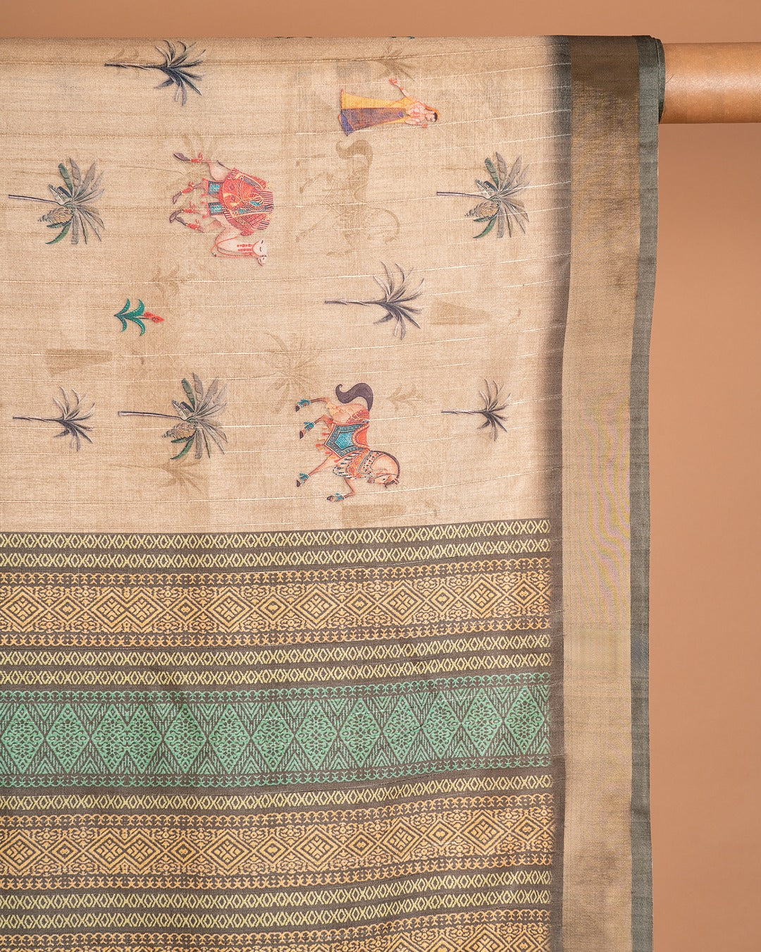 Whispers of Ivory: Grace in Every Thread - Where Timeless Simplicity Meets Modern Artistry