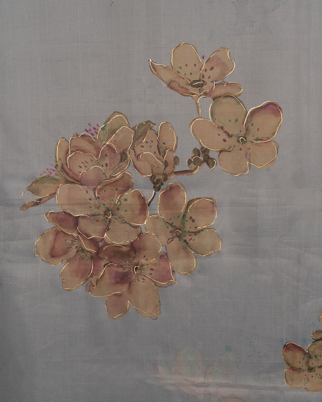 Elegance in Bloom: Embrace Grace with Our Floral Organza Saree - Lightweight Luxury with a Touch of Timeless Charm