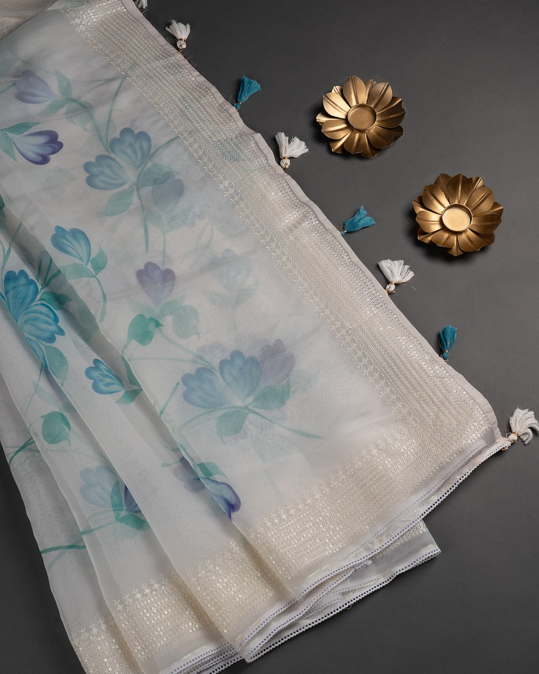 Embrace Elegance in Every Thread - Sheer Beauty, Woven Gracefully