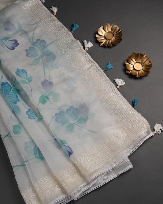 Embrace Elegance in Every Thread - Sheer Beauty, Woven Gracefully