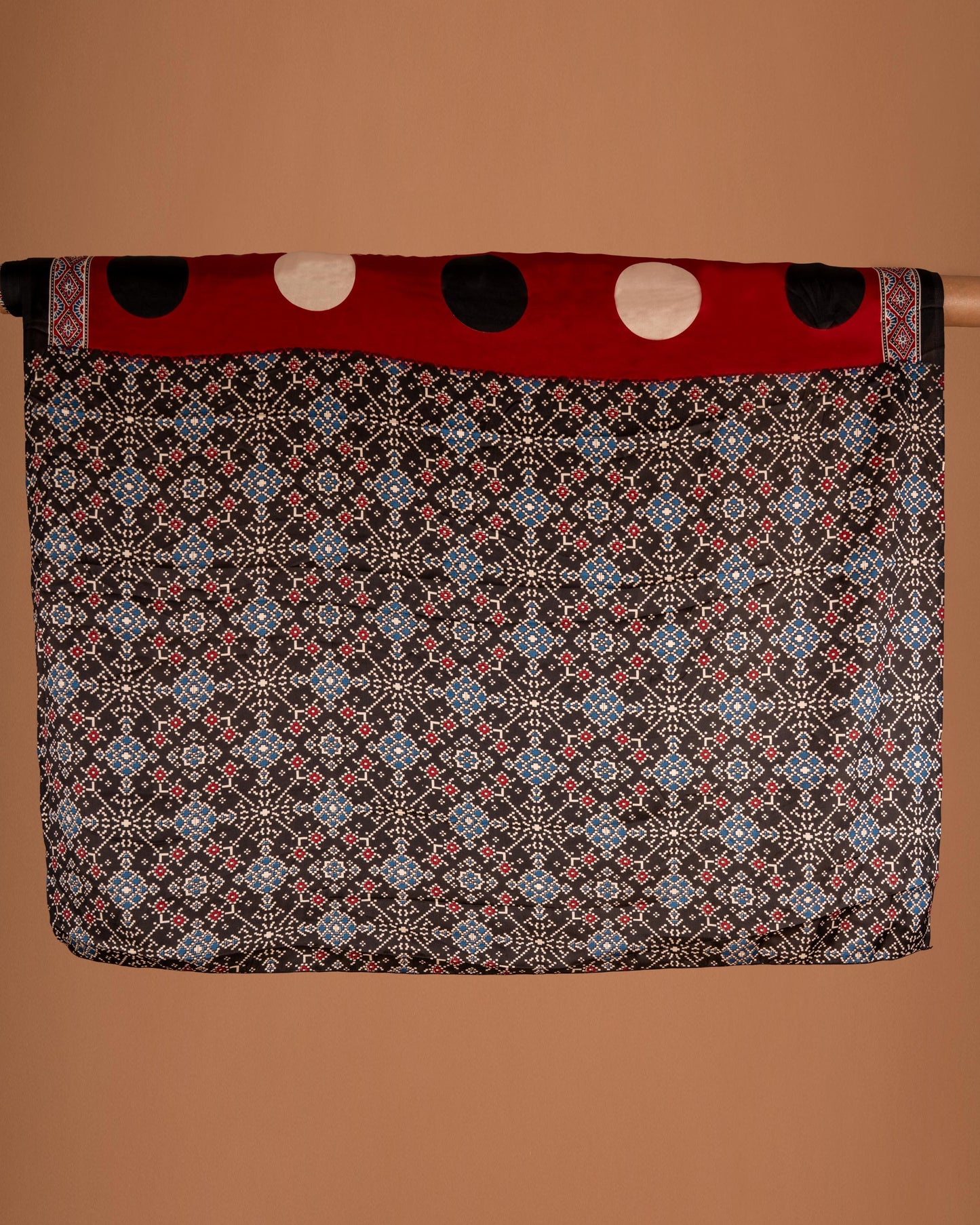 Bold Dots, Timeless Drama - Redefine Elegance with a Playful Twist