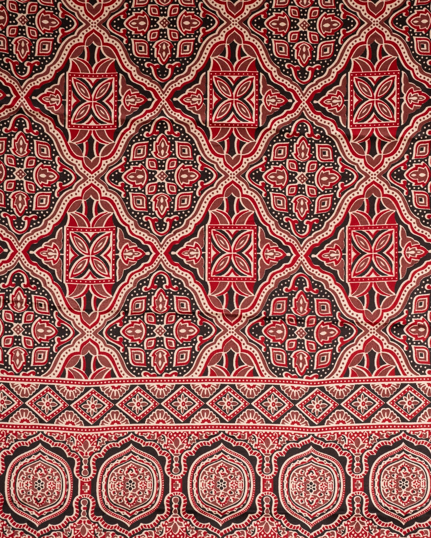 Bold Geometry, Timeless Grace - The Saree That Speaks in Patterns and Poetry