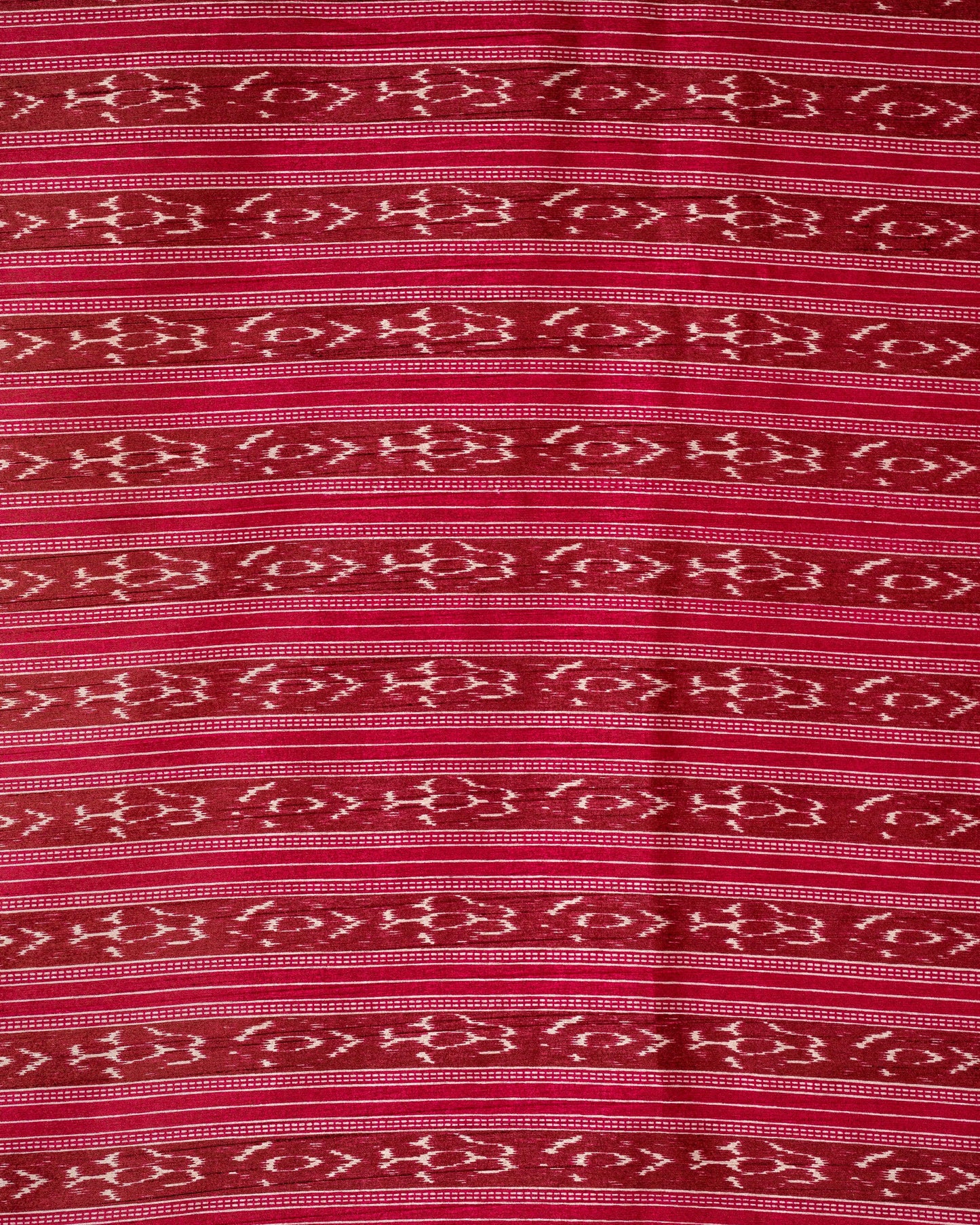 Threads of Tradition – Handcrafted Maroon & Olive Bandhani Saree