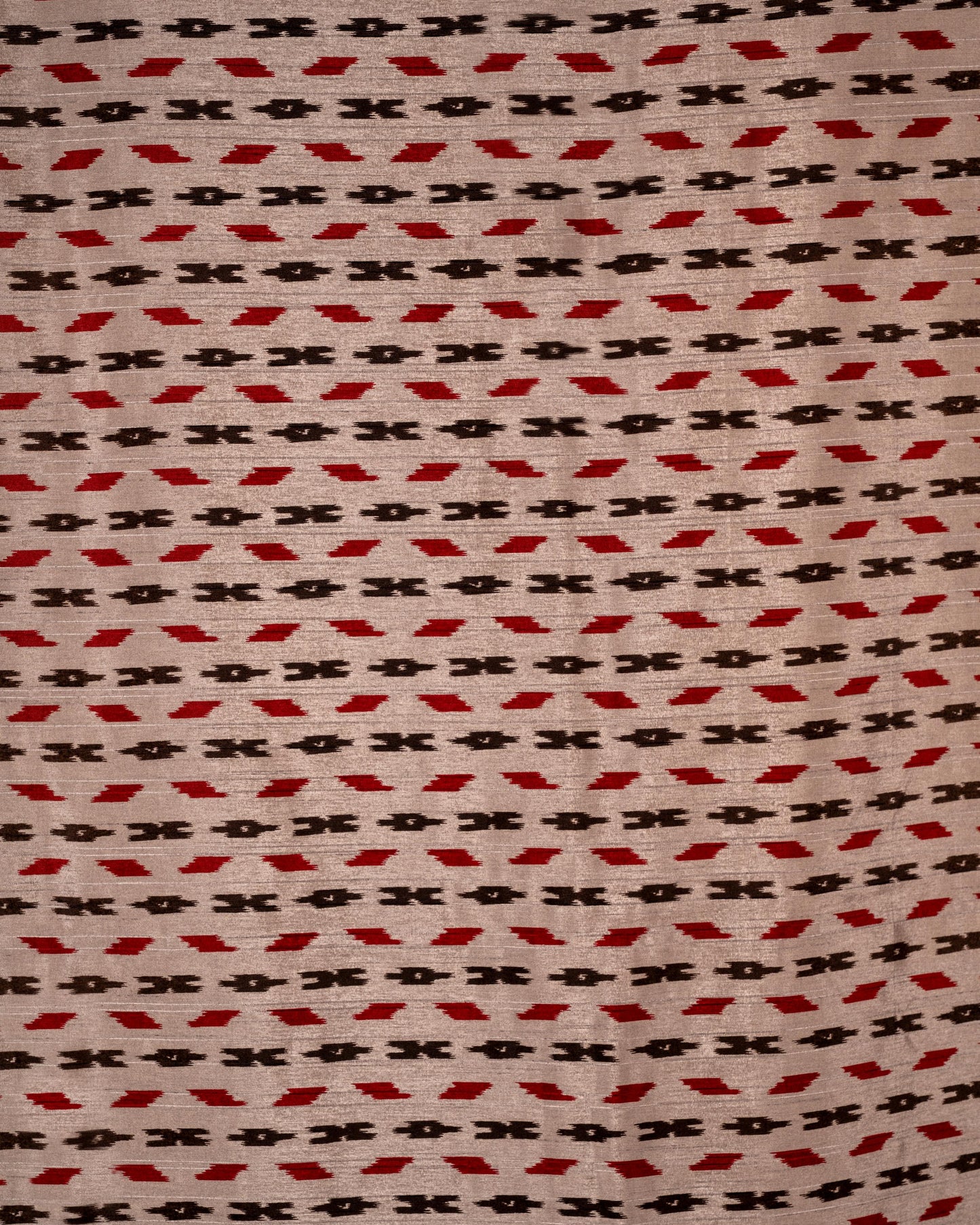 Threads of Tradition - Bold Ikat Beauty in Black & White